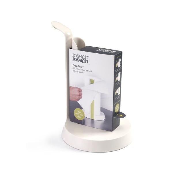 Tumši pelēks papīra dvieļu ruļļu turētājs Joseph Joseph Easy-Tear-image-3