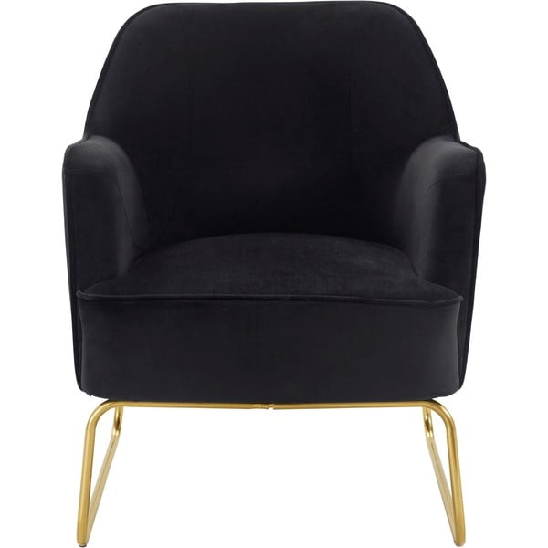 Melns samta krēsls Joshua – Støraa-image-1