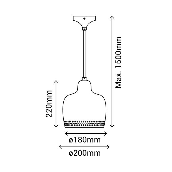 Zaļa piekaramā lampa SULION Isa, augstums 150 cm-image-2