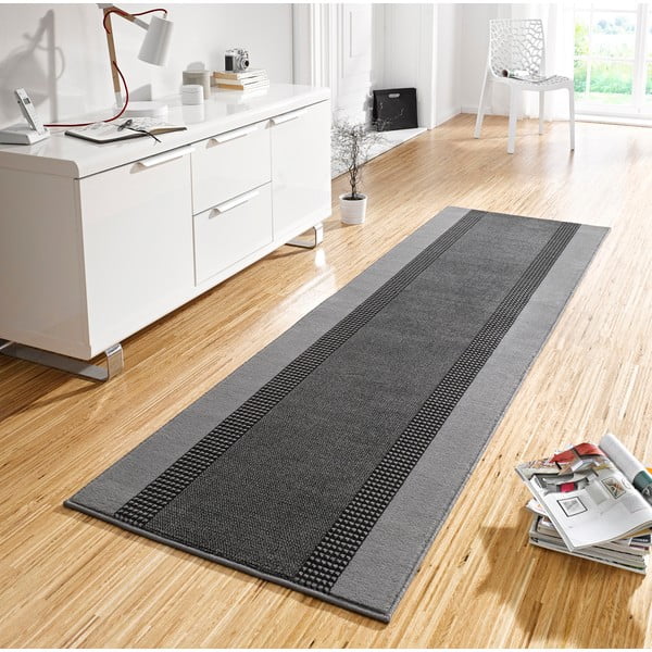 Pelēks paklājs Hanse Home Basic, 80 x 200 cm-image-1