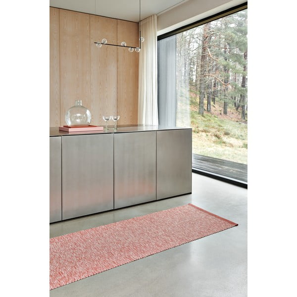 Ķieģeļu sarkans iekštelpu un āra celiņa paklājs 70x150 cm Sam Brick – Pappelina-image-1