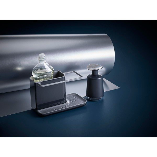 Pelēks mazgāšanas līdzekļu turētājs Joseph Joseph Caddy Sink Tidy-image-4