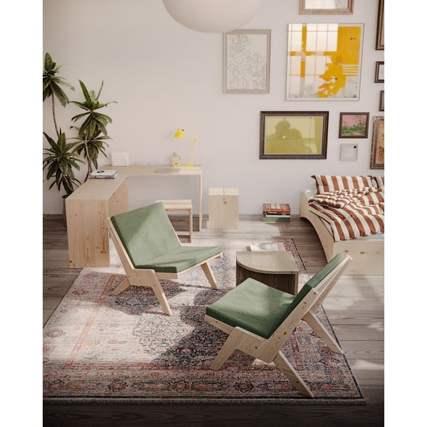 Zaļš atpūtas krēsls Sway – Karup Design-image-1