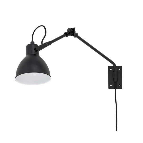 Melna sienas lampa Jili – Bloomingville-image-3