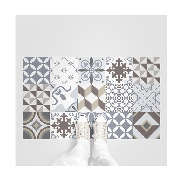 Ūdensizturīga grīdas uzlīme Ambiance Brown Style, 100 x 60 cm-image-4