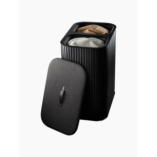 Melns bambusa veļas grozs 2x45 l Tota Luxe – Joseph Joseph-image-4