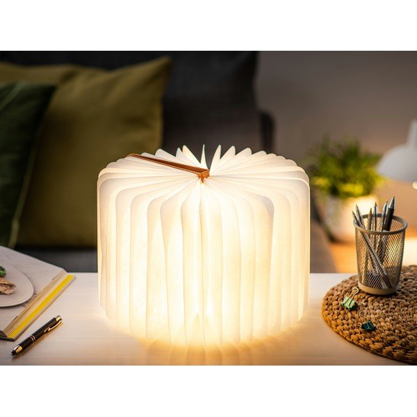 LED galda lampa ar auduma abažūru (augstums 2,5 cm) Harmony – Gingko-image-4