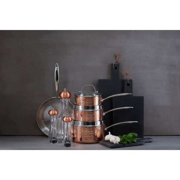 Nerūsējošā tērauda katls ar vāku 1,55 l Minerva – Premier Housewares-image-1