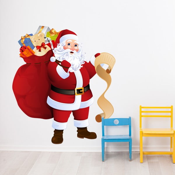 Ziemassvētku uzlīme Fanastick Noel Et Sa Liste de Cadeaux
