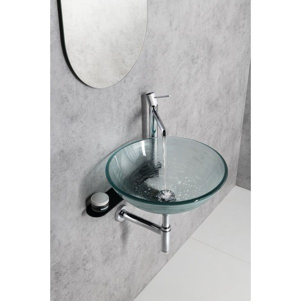 Melns tērauda piekarams statīvs zem izlietnes 42x7 cm Tetris – Sapho-image-3