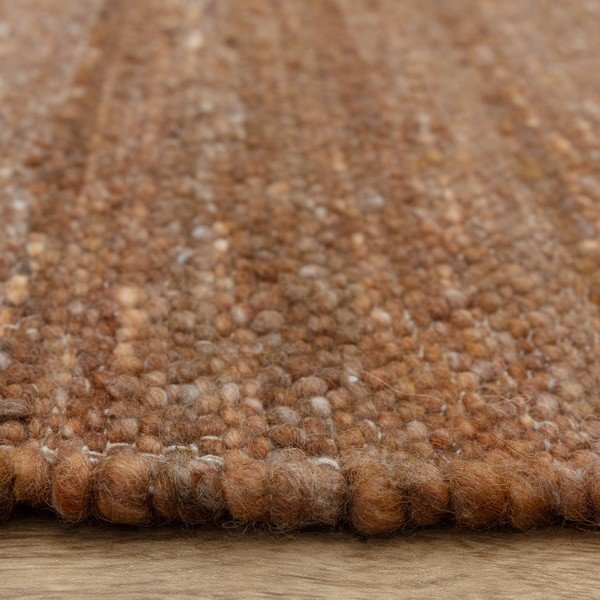 Terakotas oranžs divpusējs/ar rokām darināts paklājs no vilnas maisījuma 200x290 cm Birkdale Rust – Asiatic Carpets-image-4