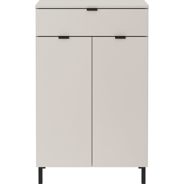 Krēmkrāsas augsts vannas istabas skapis 60x97 cm Arcena – Germania