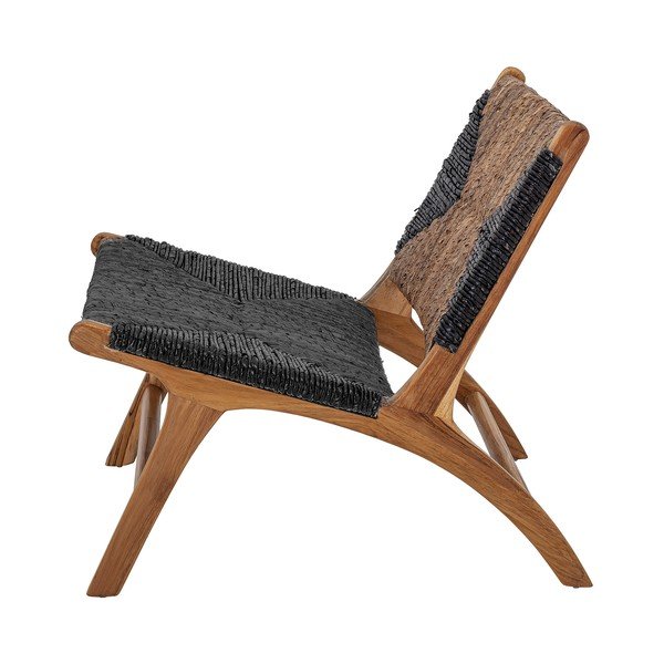 Melni brūns krēsls ar pinumu Grant – Bloomingville-image-3