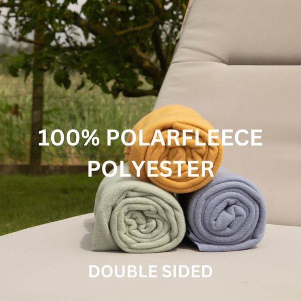 Brūns flīsa pleds 130x160 cm Riso – Tiseco Home Studio-image-4