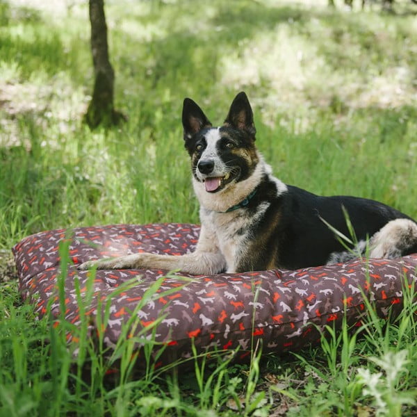 Brūna mājdzīvnieku gulta suņiem 70x90 cm Outdoor Bed Mocha M – P.L.A.Y.-image-1