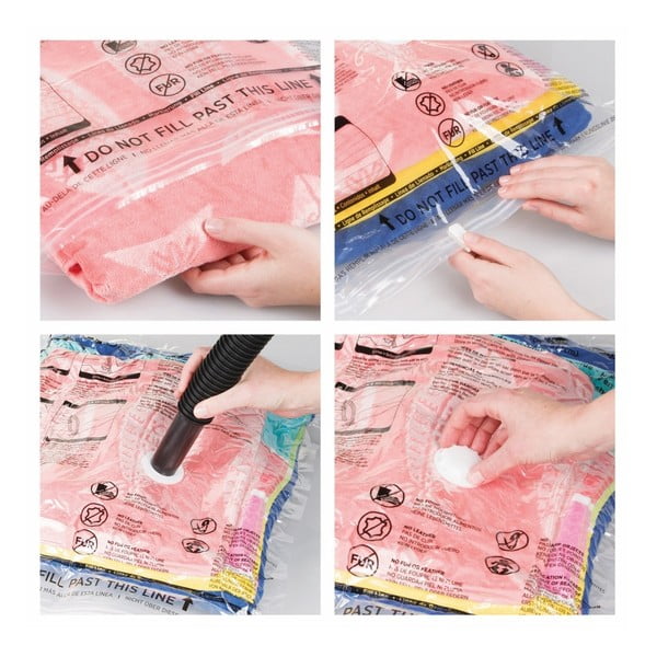 3 lielu iDesign uzglabāšanas vakuuma organizatoru komplekts-image-2