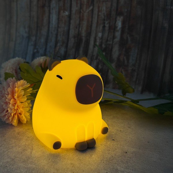 Gaiši dzeltena bērnu naktslampiņa Capybara – Fischer & Honsel-image-2
