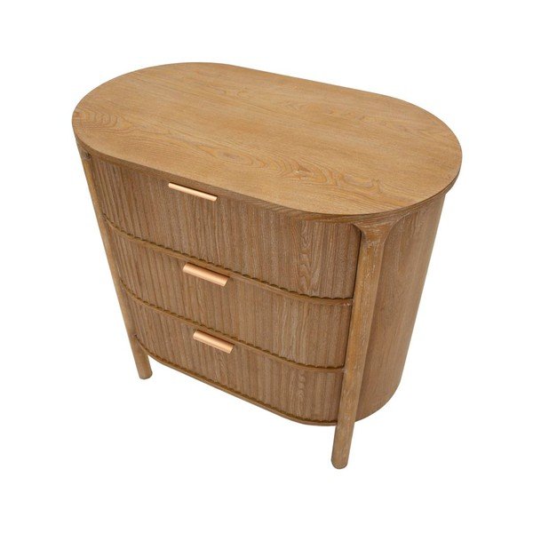 Dabīga toņa egles masīvkoka kumode 80,5x82x47 cm Gothenburg – Mauro Ferretti-image-2