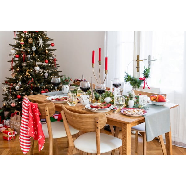 Kokvilnas trauku dvieļi ar Ziemassvētku motīvu (4 gab.) 50x70 cm Candy Cane – Catherine Lansfield-image-3
