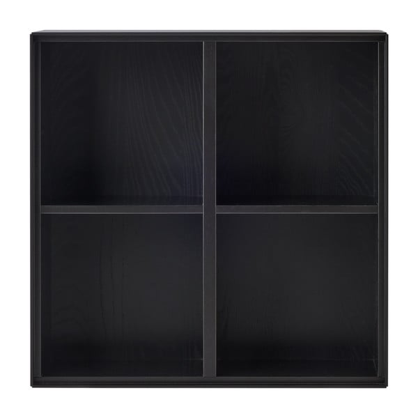 Melns sienas grāmatplaukts 68x68 cm Edge by Hammel – Hammel Furniture