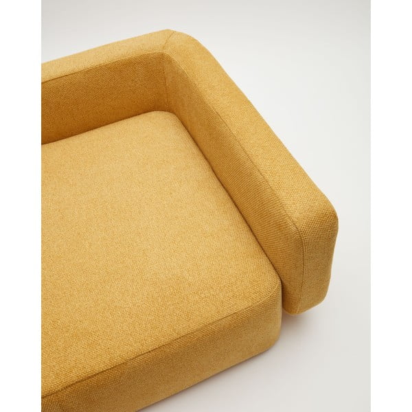 Suņu gulta sinepju dzeltenā krāsā 73x60 cm Bowie – Kave Home-image-3