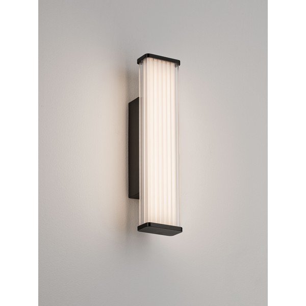 Matēti melna metāla LED sienas lampa Misty – Nova Luce-image-1