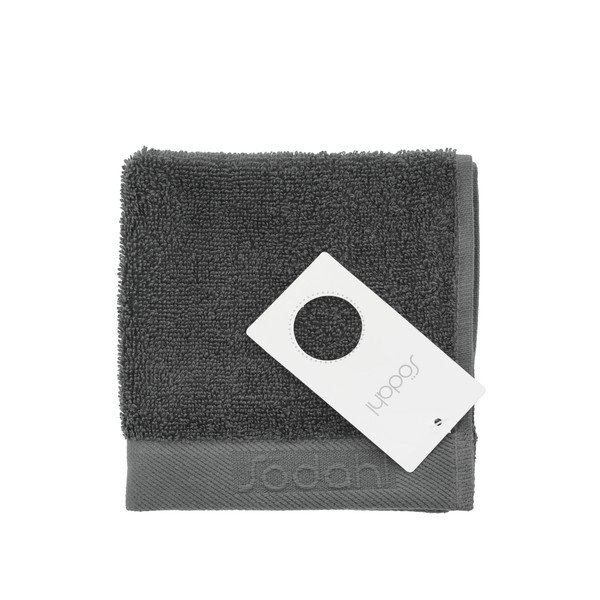 Tumši pelēks frotē kokvilnas dvielis 30x30 cm Comfort – Södahl-image-2