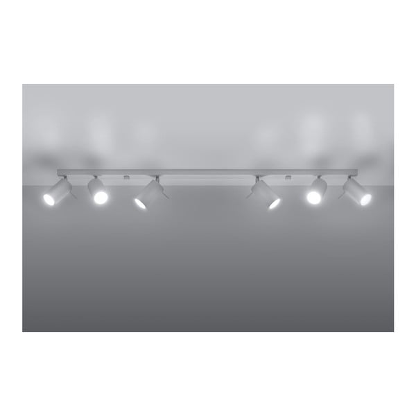 Balta griestu lampa Sollux Etna 6L-image-3