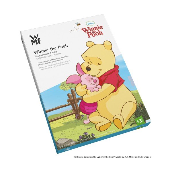 4 nerūsējošā tērauda galda piederumu komplekts bērniem WMF Winnie the Pooh-image-1