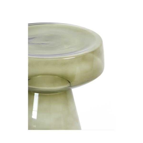 Stikla apaļš sānu galdiņš ø 37 cm Dakwa – Light & Living-image-2