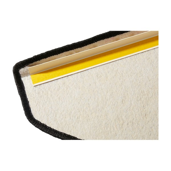 Melni pašlīmējoši kāpņu paklāji (15 gab.) 23x65 cm Fancy – Hanse Home-image-3