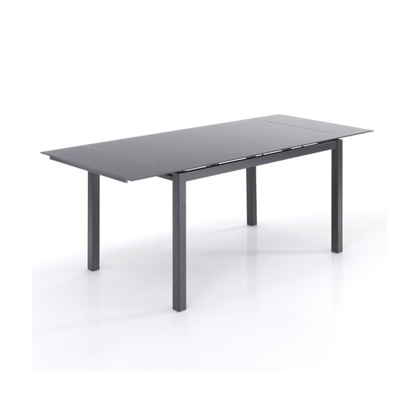 Izvelkams ēdamgalds ar stikla galda virsmu 80x140 cm New Daily – Tomasucci-image-2