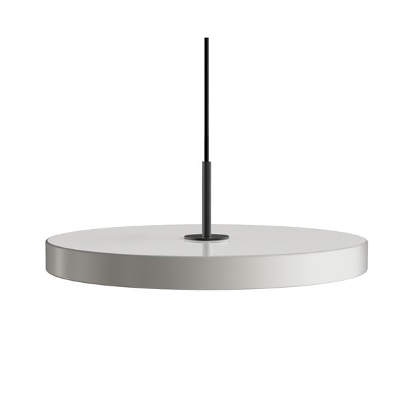 Gaiši pelēka LED piekaramā lampa ar metāla abažūru ø 43 cm Asteria Medium – UMAGE