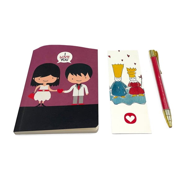 Apsveikumu rakstīšanas komplekts Heart and Prince – Kartos-image-2