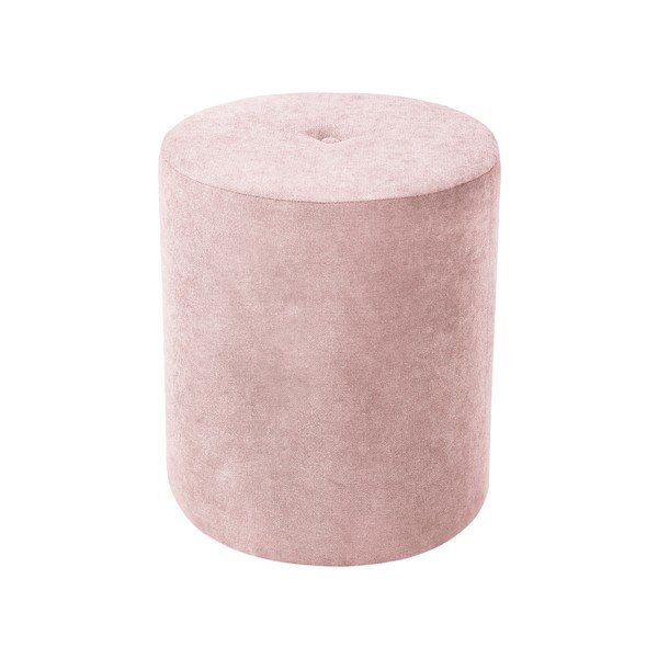 Gaiši rozā pufs Kooko Home Motion, ø 40 cm-image-2