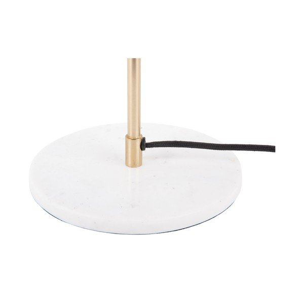 Okera dzeltena galda lampa (augstums 56 cm)  Waved Dome – Leitmotiv-image-3