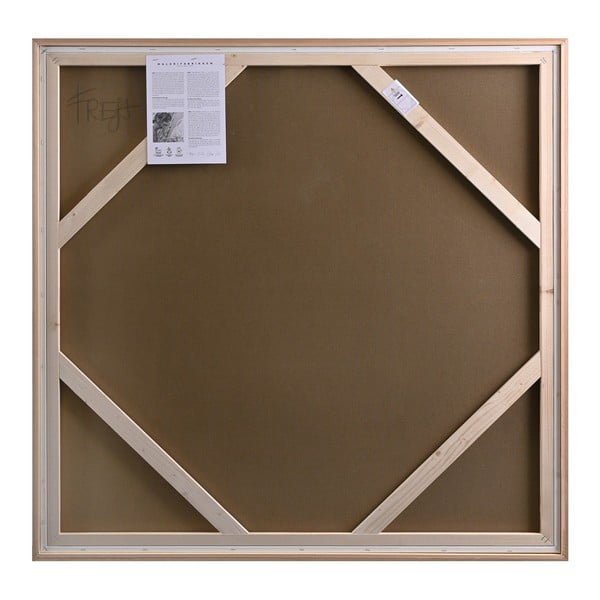 Ar rokām apgleznota glezna 100x100 cm Trace Of Nature – Malerifabrikken-image-2