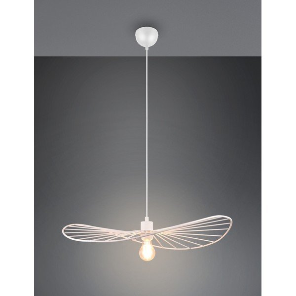 Balta piekaramā lampa ø 60 cm Chapeau – Reality-image-3