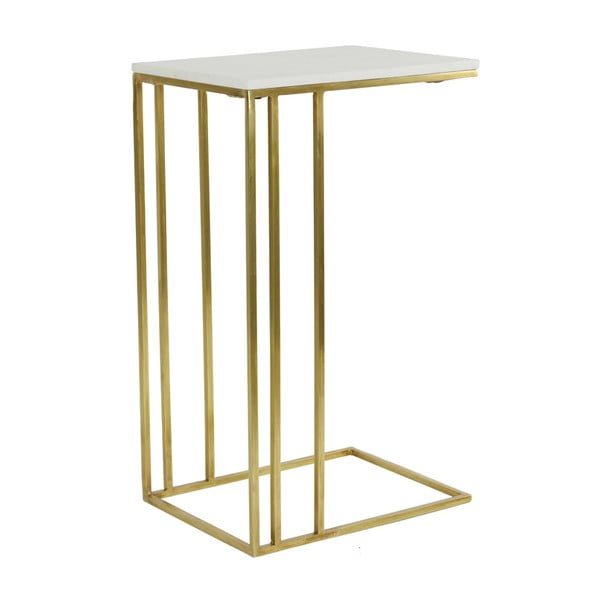 Sānu galdiņš ar marmora imitācijas galda virsmu 31x41 cm Roshan – Light & Living-image-2