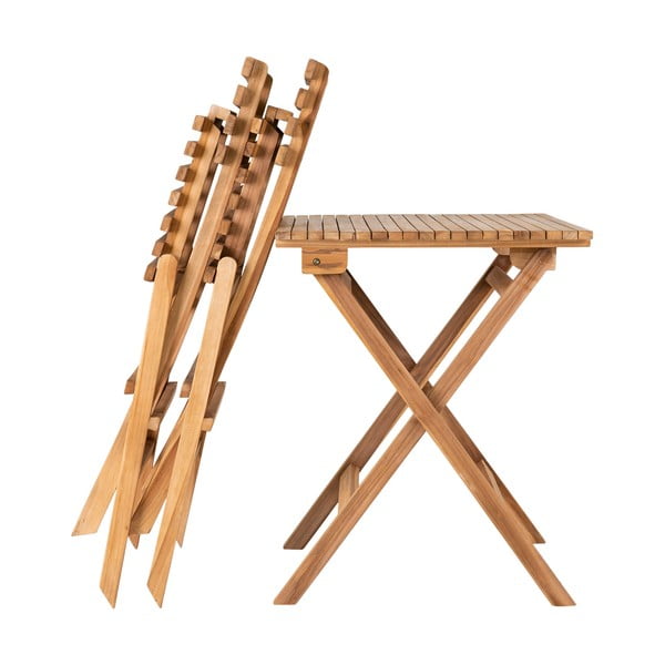 Dabīga toņa dārza pusdienu komplekts 2 personām Cuenca – House Nordic-image-2