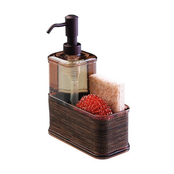Bronzas krāsas ziepju dozators iDesign Twillo, 532 ml-image-3