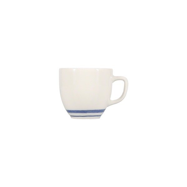 Balta/zila kapučīno porcelāna tasīte 200 ml Azul – BonBistro-image-2