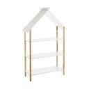 Balts bērnu grāmatu plaukts 79x131 cm – Casa Selección