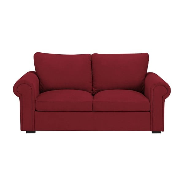 Windsor & Co Dīvāni Hermes melns dīvāns, 104 cm