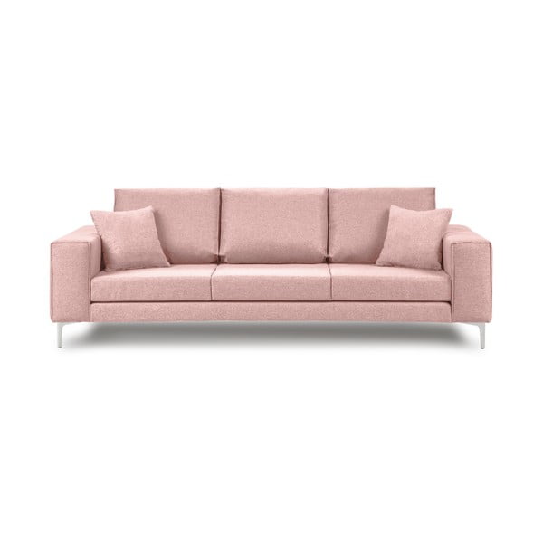 Rozā dīvāns Cosmopolitan Design Cartagena, 264 cm