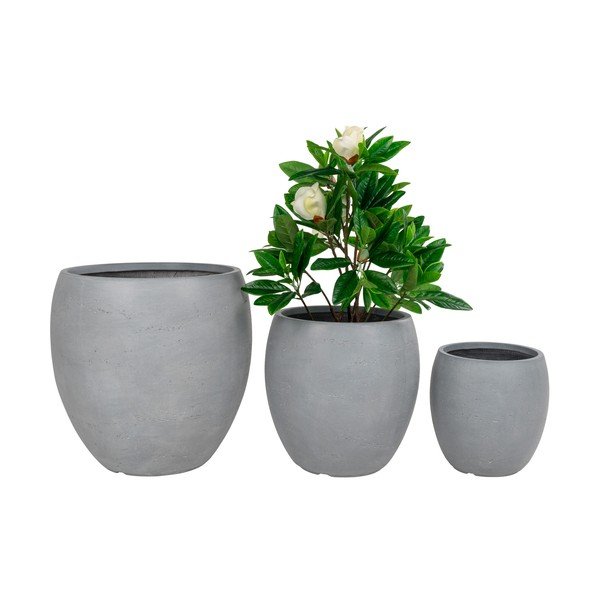 Puķu podi (3 gab.) ø 54 cm Marton – House Nordic-image-4