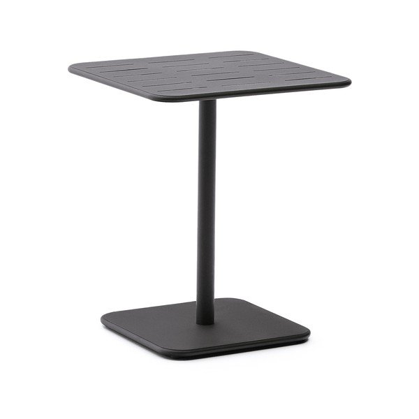 Tērauda dārza ēdamgalds 70x70 cm Brai – Kave Home