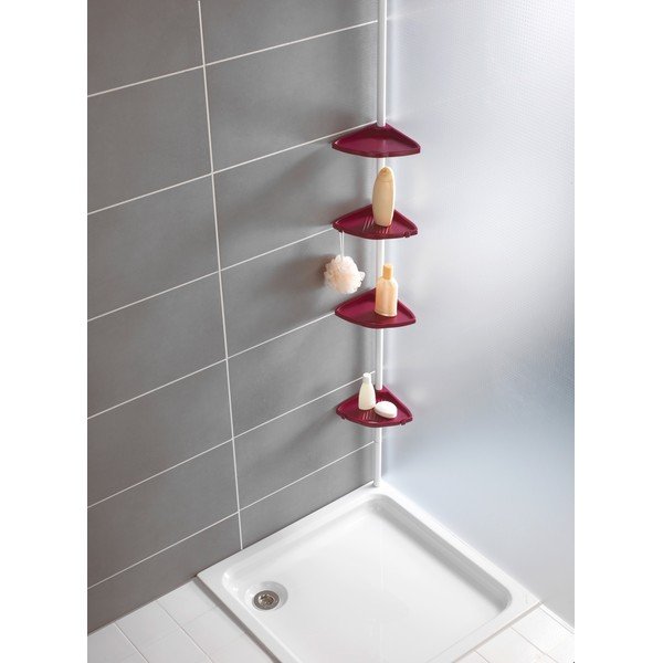 Rozā teleskopiskais dušas plaukts Wenko Compact-image-3