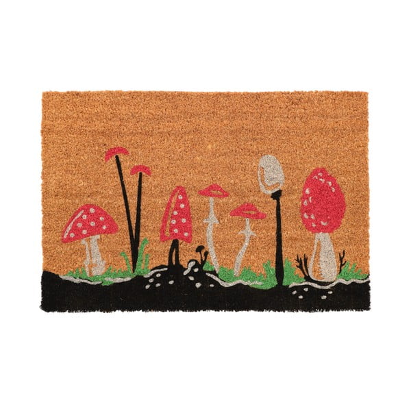 Kokosšķiedras kājslauķis 40x60 cm Mushrooms – Esschert Design