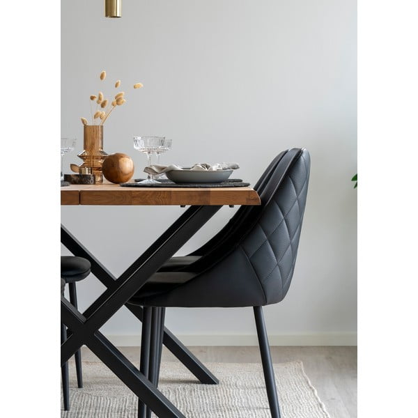 Ēdamgalds ar masīvkoka virsmu House Nordic Toulon, 140 x 95 cm-image-1